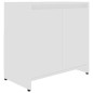 Armadio da Bagno Bianco 60x33x61 cm in Truciolato Armadio da Bagno Bianco 60x33x61 cm in Truciolato