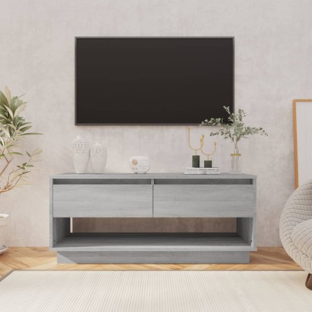 vidaXL Mobile TV Grigio Sonoma 102x41x44 cm in Truciolato