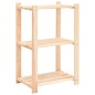 vidaXL Scaffali a 3 Livelli 5 pz 60x38x90 cm in Massello Pino 150 kg vidaXL Scaffali a 3 Livelli 5 pz 60x38x90 cm in Massello Pino 150 kg
