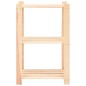 vidaXL Scaffali a 3 Livelli 5 pz 60x38x90 cm in Massello Pino 150 kg vidaXL Scaffali a 3 Livelli 5 pz 60x38x90 cm in Massello Pino 150 kg