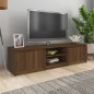 vidaXL Mobile TV Rovere Marrone 140x40x35,5 cm in Legno Multistrato vidaXL Mobile TV Rovere Marrone 140x40x35,5 cm in Legno Multistrato