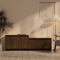 vidaXL Mobile TV Rovere Marrone 146,5x35x50 cm in Truciolato
