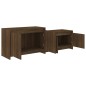 vidaXL Mobile TV Rovere Marrone 146,5x35x50 cm in Truciolato vidaXL Mobile TV Rovere Marrone 146,5x35x50 cm in Truciolato