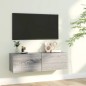 vidaXL Libreria Grigio Sonoma 100x30x30 cm in Legno Ingegnerizzato vidaXL Libreria Grigio Sonoma 100x30x30 cm in Legno Ingegnerizzato
