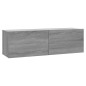 vidaXL Libreria Grigio Sonoma 100x30x30 cm in Legno Ingegnerizzato vidaXL Libreria Grigio Sonoma 100x30x30 cm in Legno Ingegnerizzato