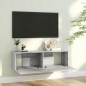 vidaXL Libreria Grigio Sonoma 100x30x30 cm in Legno Ingegnerizzato vidaXL Libreria Grigio Sonoma 100x30x30 cm in Legno Ingegnerizzato