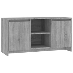vidaXL Mobile Porta TV Grigio Sonoma 102x37,5x52,5 cm in Truciolato