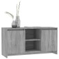 vidaXL Mobile Porta TV Grigio Sonoma 102x37,5x52,5 cm in Truciolato
