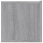 vidaXL Mobile TV Grigio Sonoma 80x30x30 cm Legno Multistrato vidaXL Mobile TV Grigio Sonoma 80x30x30 cm Legno Multistrato