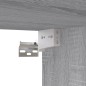 vidaXL Mobile TV Grigio Sonoma 80x30x30 cm Legno Multistrato vidaXL Mobile TV Grigio Sonoma 80x30x30 cm Legno Multistrato