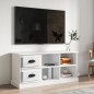 vidaXL Mobile Porta TV Bianco Lucido 102x35,5x47,5cm Legno Multistrato vidaXL Mobile Porta TV Bianco Lucido 102x35,5x47,5cm Legno Multistrato