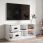 vidaXL Mobile Porta TV Bianco Lucido 102x35,5x47,5cm Legno Multistrato vidaXL Mobile Porta TV Bianco Lucido 102x35,5x47,5cm Legno Multistrato