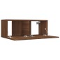 vidaXL Mobile TV Rovere Marrone 80x30x30 cm in Legno Multistrato vidaXL Mobile TV Rovere Marrone 80x30x30 cm in Legno Multistrato