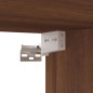 vidaXL Mobile TV Rovere Marrone 80x30x30 cm in Legno Multistrato vidaXL Mobile TV Rovere Marrone 80x30x30 cm in Legno Multistrato