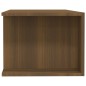 vidaXL Mobile Porta TV con Luci LED Rovere Marrone 135x39x30 cm vidaXL Mobile Porta TV con Luci LED Rovere Marrone 135x39x30 cm