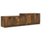 vidaXL Mobile TV Rovere Fumo 158,5x36x45 cm in Legno Multistrato vidaXL Mobile TV Rovere Fumo 158,5x36x45 cm in Legno Multistrato