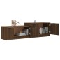 vidaXL Mobile TV Rovere Marrone 158,5x36x45 cm in Legno Multistrato vidaXL Mobile TV Rovere Marrone 158,5x36x45 cm in Legno Multistrato