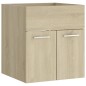 Mobile Sottolavabo Rovere Sonoma 41x38,5x46 cm in Truciolato Mobile Sottolavabo Rovere Sonoma 41x38,5x46 cm in Truciolato