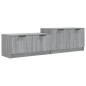 vidaXL Mobile TV Grigio Sonoma 158,5x36x45 cm in Legno Multistrato vidaXL Mobile TV Grigio Sonoma 158,5x36x45 cm in Legno Multistrato