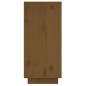 Credenza Marrone Miele 60x34x75 cm in Legno Massello di Pino