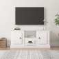 vidaXL Mobile Porta TV Bianco Lucido 100x35,5x45 cm Legno Multistrato vidaXL Mobile Porta TV Bianco Lucido 100x35,5x45 cm Legno Multistrato