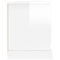 vidaXL Mobile Porta TV Bianco Lucido 100x35,5x45 cm Legno Multistrato vidaXL Mobile Porta TV Bianco Lucido 100x35,5x45 cm Legno Multistrato