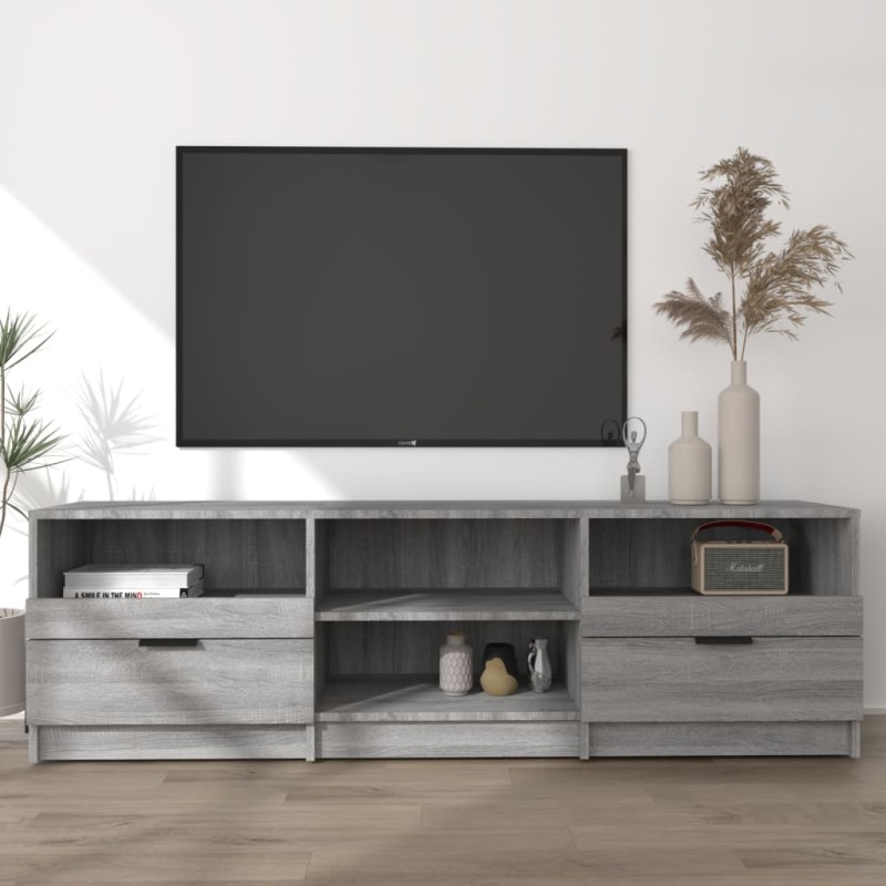 vidaXL Mobile TV Grigio Sonoma 150x33,5x45 cm in Legno Ingegnerizzato vidaXL Mobile TV Grigio Sonoma 150x33,5x45 cm in Legno Ingegnerizzato