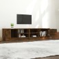vidaXL Mobili TV 2 pz Rovere Fumo 80x35x36,5 cm in Legno Multistrato vidaXL Mobili TV 2 pz Rovere Fumo 80x35x36,5 cm in Legno Multistrato