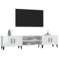 vidaXL Mobile Porta TV Bianco Lucido 180x31,5x40 cm Legno Multistrato vidaXL Mobile Porta TV Bianco Lucido 180x31,5x40 cm Legno Multistrato
