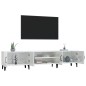 vidaXL Mobile Porta TV Bianco Lucido 180x31,5x40 cm Legno Multistrato vidaXL Mobile Porta TV Bianco Lucido 180x31,5x40 cm Legno Multistrato