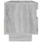 vidaXL Mobile Porta TV con Luci LED Grigio Sonoma 100x35x40 cm vidaXL Mobile Porta TV con Luci LED Grigio Sonoma 100x35x40 cm