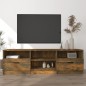 vidaXL Mobile TV Rovere Fumo 150x33,5x45 cm in Legno Ingegnerizzato vidaXL Mobile TV Rovere Fumo 150x33,5x45 cm in Legno Ingegnerizzato
