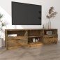 vidaXL Mobile TV Rovere Fumo 150x33,5x45 cm in Legno Ingegnerizzato vidaXL Mobile TV Rovere Fumo 150x33,5x45 cm in Legno Ingegnerizzato