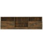 vidaXL Mobile TV Rovere Fumo 150x33,5x45 cm in Legno Ingegnerizzato vidaXL Mobile TV Rovere Fumo 150x33,5x45 cm in Legno Ingegnerizzato