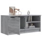 vidaXL Mobile TV Grigio Sonoma 80x35x36,5 cm in Legno Multistrato vidaXL Mobile TV Grigio Sonoma 80x35x36,5 cm in Legno Multistrato