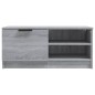 vidaXL Mobile TV Grigio Sonoma 80x35x36,5 cm in Legno Multistrato vidaXL Mobile TV Grigio Sonoma 80x35x36,5 cm in Legno Multistrato
