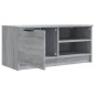 vidaXL Mobile TV Grigio Sonoma 80x35x36,5 cm in Legno Multistrato vidaXL Mobile TV Grigio Sonoma 80x35x36,5 cm in Legno Multistrato