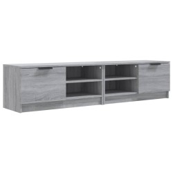 vidaXL Mobili TV 2 pz Grigio Sonoma 80x35x36,5 cm in Legno Multistrato