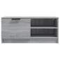 vidaXL Mobili TV 2 pz Grigio Sonoma 80x35x36,5 cm in Legno Multistrato vidaXL Mobili TV 2 pz Grigio Sonoma 80x35x36,5 cm in Legno Multistrato