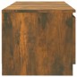 vidaXL Mobile Porta TV con Luci LED Rovere Fumo 140x40x35,5 cm vidaXL Mobile Porta TV con Luci LED Rovere Fumo 140x40x35,5 cm