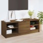 vidaXL Mobile TV Rovere Marrone 102x35,5x36,5 cm in Legno Multistrato vidaXL Mobile TV Rovere Marrone 102x35,5x36,5 cm in Legno Multistrato
