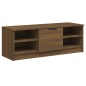 vidaXL Mobile TV Rovere Marrone 102x35,5x36,5 cm in Legno Multistrato vidaXL Mobile TV Rovere Marrone 102x35,5x36,5 cm in Legno Multistrato