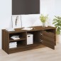 vidaXL Mobile TV Rovere Marrone 102x35,5x36,5 cm in Legno Multistrato vidaXL Mobile TV Rovere Marrone 102x35,5x36,5 cm in Legno Multistrato