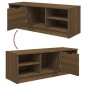 vidaXL Mobile TV Rovere Marrone 102x35,5x36,5 cm in Legno Multistrato vidaXL Mobile TV Rovere Marrone 102x35,5x36,5 cm in Legno Multistrato