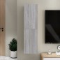 vidaXL Mobile Porta TV a Parete Grigio Sonoma 30,5x30x110 cm vidaXL Mobile Porta TV a Parete Grigio Sonoma 30,5x30x110 cm