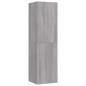 vidaXL Mobile Porta TV a Parete Grigio Sonoma 30,5x30x110 cm vidaXL Mobile Porta TV a Parete Grigio Sonoma 30,5x30x110 cm