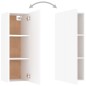 vidaXL Set Mobili Porta TV 3 pz Bianco in Legno Multistrato vidaXL Set Mobili Porta TV 3 pz Bianco in Legno Multistrato