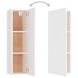 vidaXL Set Mobile TV 6 pz Bianco in Truciolato vidaXL Set Mobile TV 6 pz Bianco in Truciolato