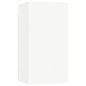vidaXL Set Mobili Porta TV 7 pz Bianco in Legno Multistrato vidaXL Set Mobili Porta TV 7 pz Bianco in Legno Multistrato
