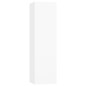 vidaXL Set Mobile TV 4 pz Bianco in Truciolato vidaXL Set Mobile TV 4 pz Bianco in Truciolato